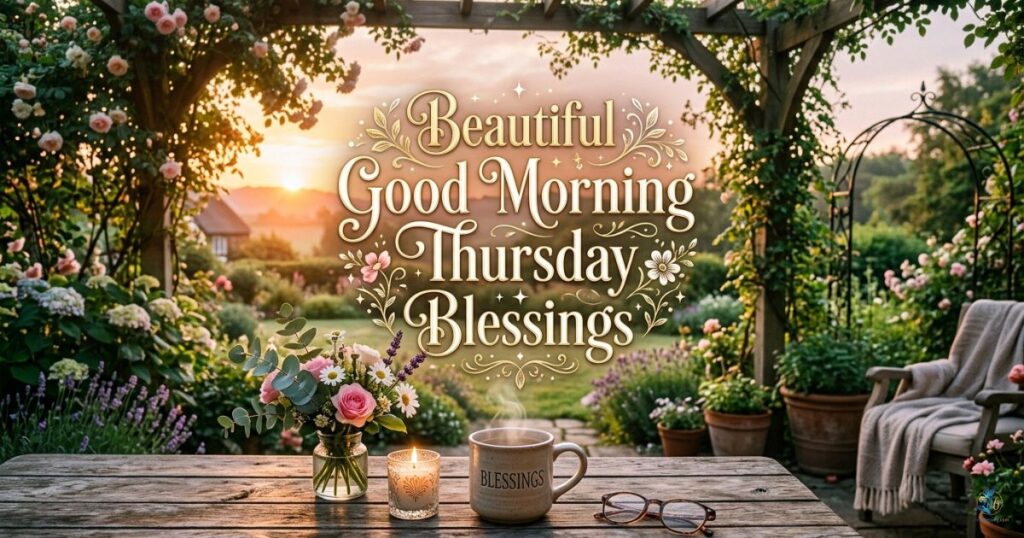 Beautiful Good Morning Thursday Blessings