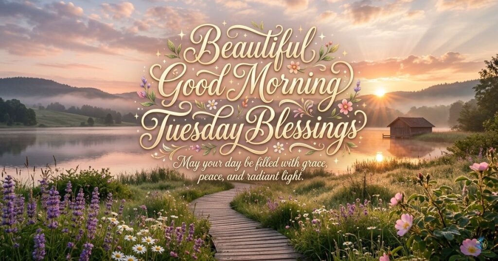 Beautiful Good Morning Tuesday Blessings