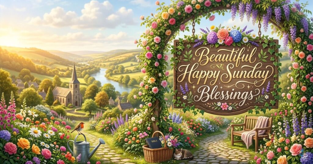 Beautiful Happy Sunday Blessings