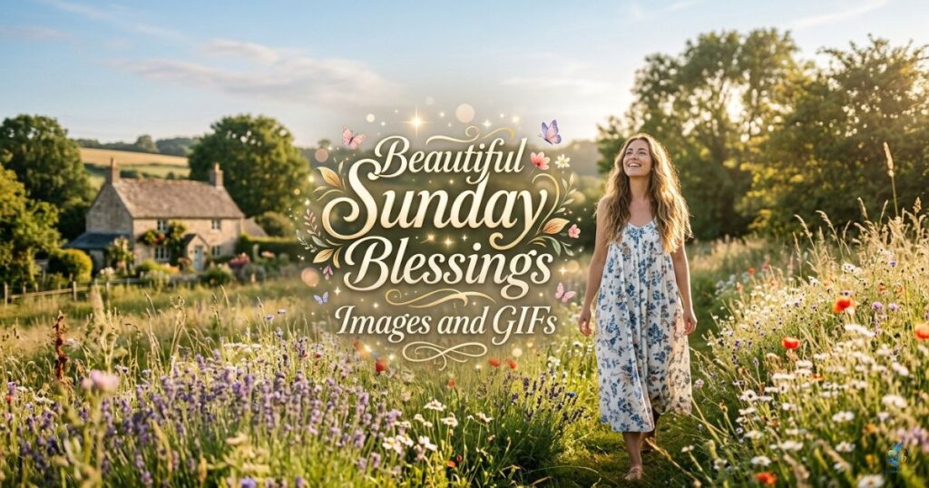 Beautiful Sunday Blessings Images and GIFs