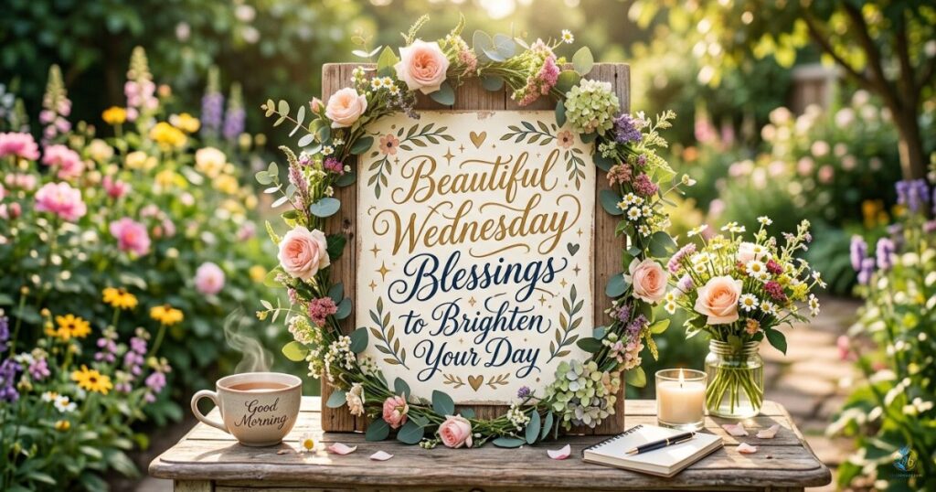 Beautiful Wednesday Blessings to Brighten Your Day