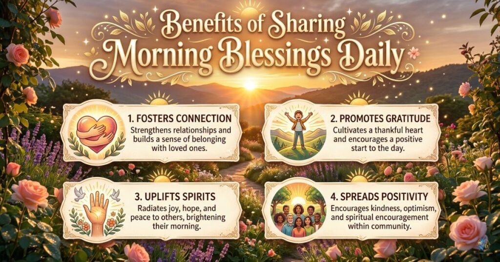 Benefits of Sharing Morning Blessings Daily