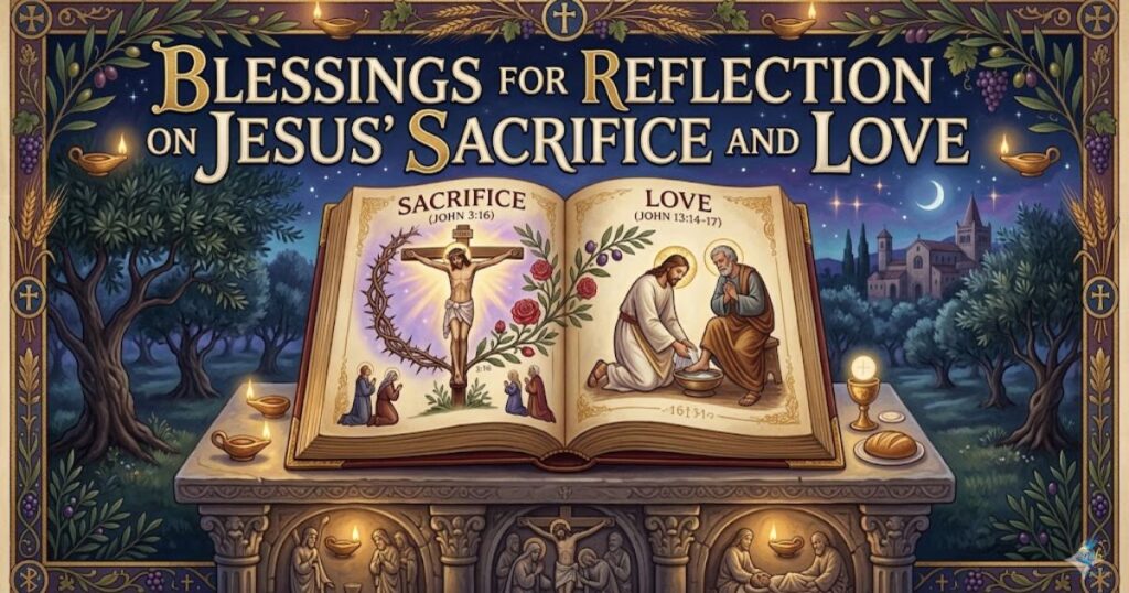 Blessings for Reflection on Jesus’ Sacrifice and Love