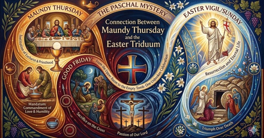 Connection Between Maundy Thursday and the Easter Triduum