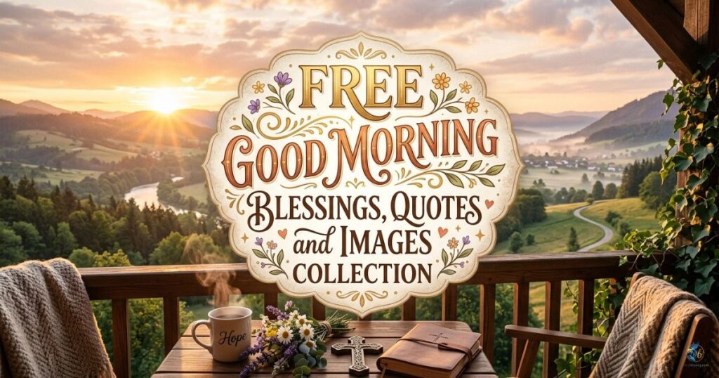 Free Good Morning Blessings, Quotes and Images Collection