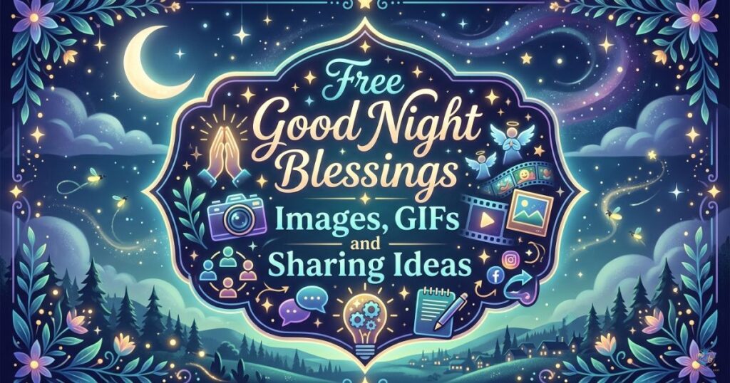 Free Good Night Blessings Images, GIFs and Sharing Ideas