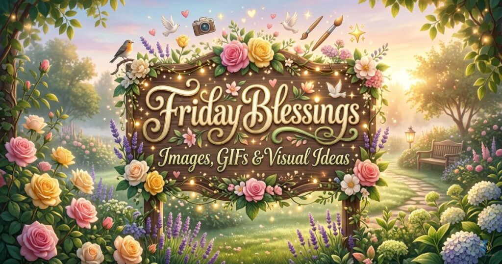 Friday Blessings Images, GIFs & Visual Ideas