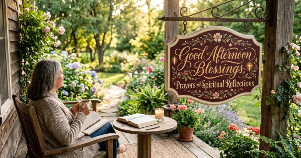 Good Afternoon Blessings, Prayers and Spiritual Reflections