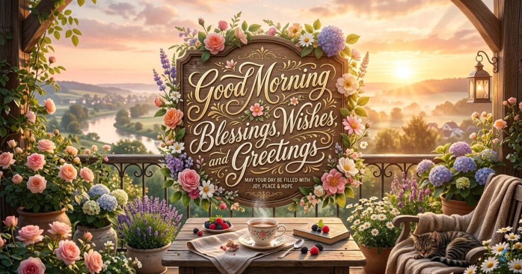 Good Morning Blessings, Wishes and Greetings
