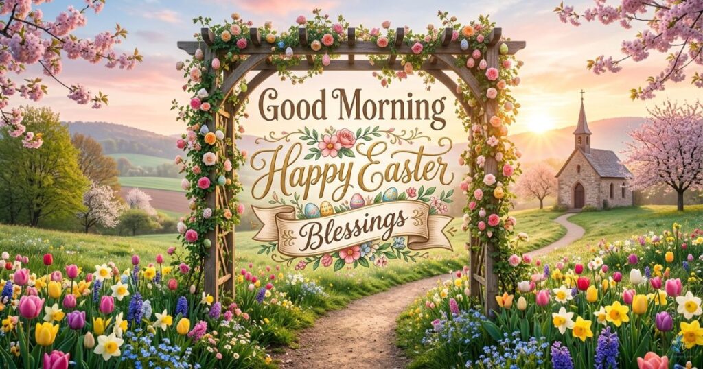 Good Morning Happy Easter Blessings