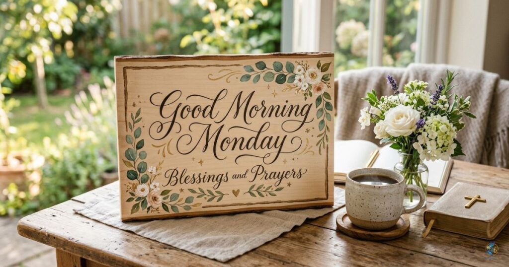 Good Morning Monday Blessings and Prayers