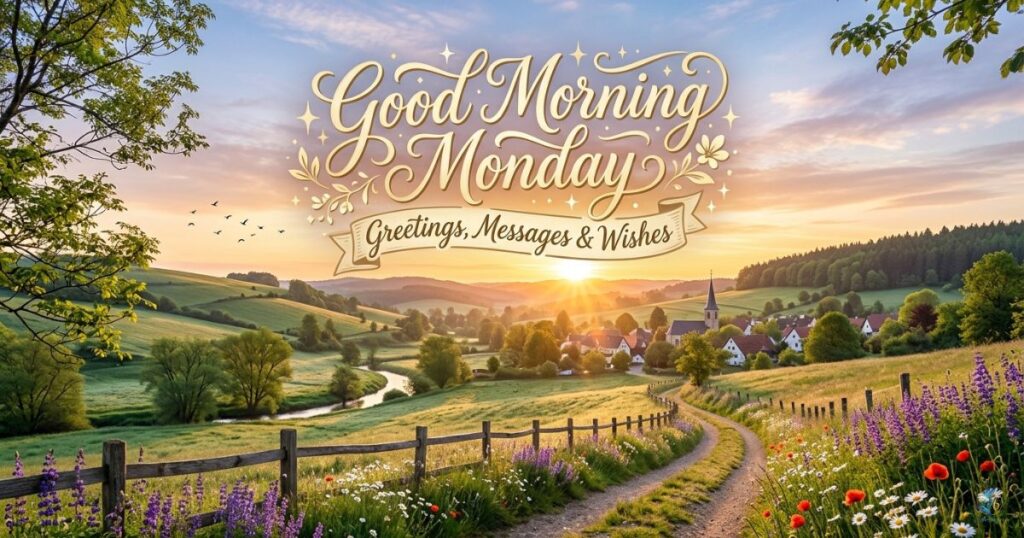 Good Morning Monday Greetings, Messages & Wishes