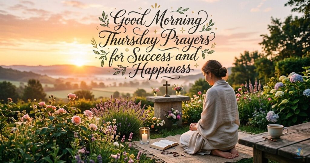Good Morning Thursday Prayers for Success and Happiness