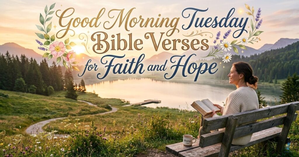 Good Morning Tuesday Bible Verses for Faith and Hope