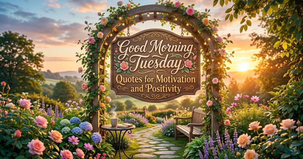 Good Morning Tuesday Quotes for Motivation and Positivity