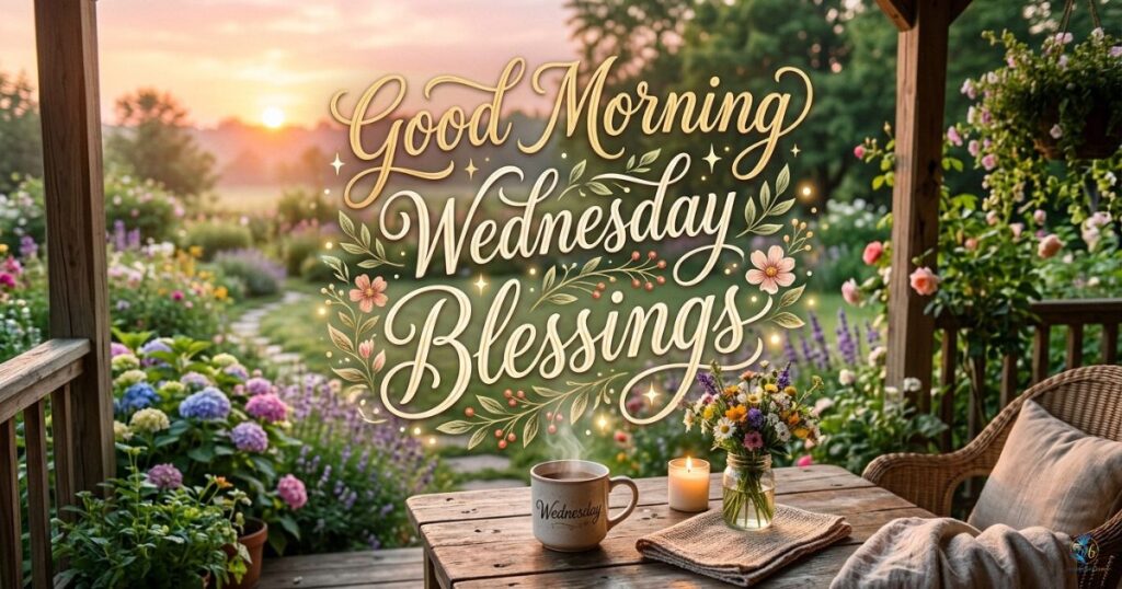 Good Morning Wednesday Blessings