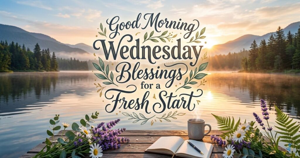 Good Morning Wednesday Blessings for a Fresh Start