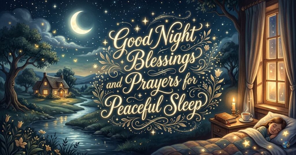 Good Night Blessings and Prayers for Peaceful Sleep