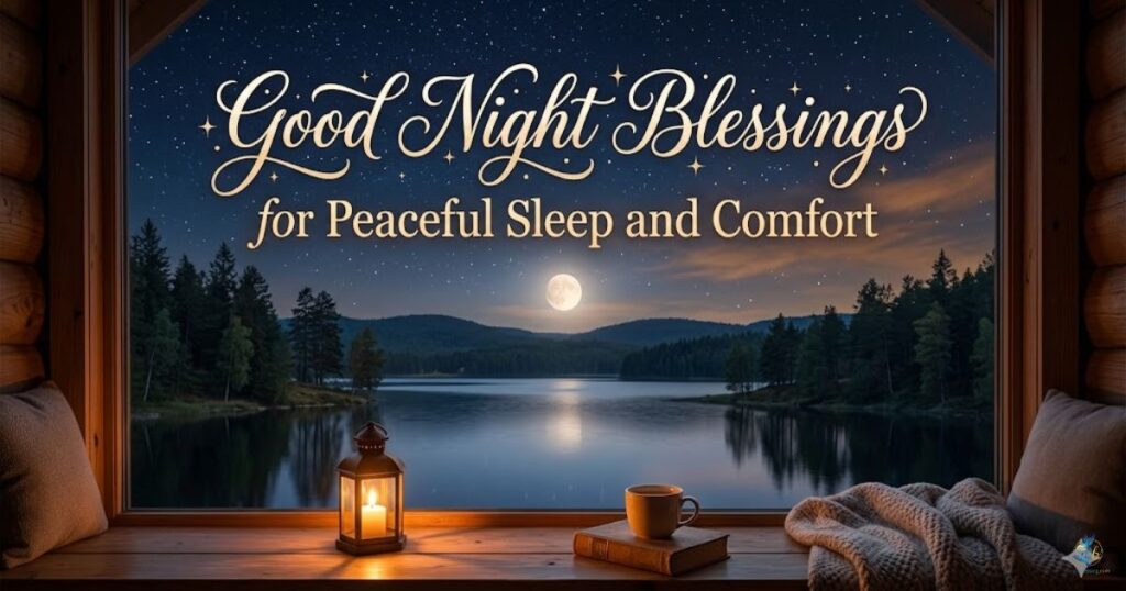 Good Night Blessings for Peaceful Sleep and Comfort