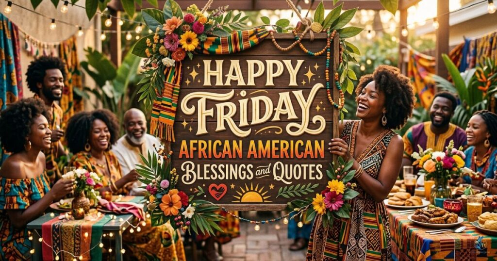 Happy Friday African American Blessings and Quotes