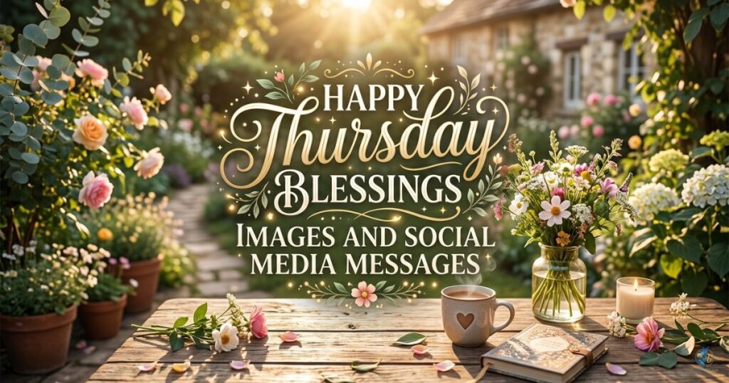 Happy Thursday Blessings, Images and Social Media Messages