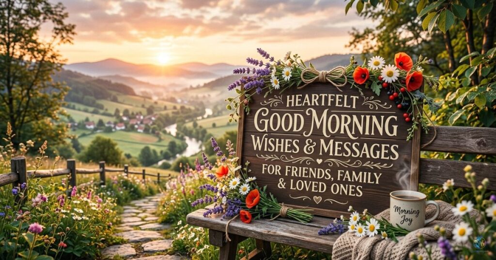 Heartfelt Good Morning Wishes and Messages for Friends, Family & Loved Ones