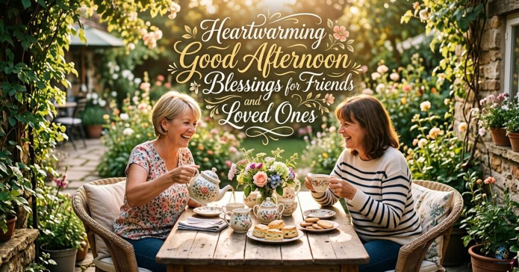 Heartwarming Good Afternoon Blessings for Friends and Loved Ones