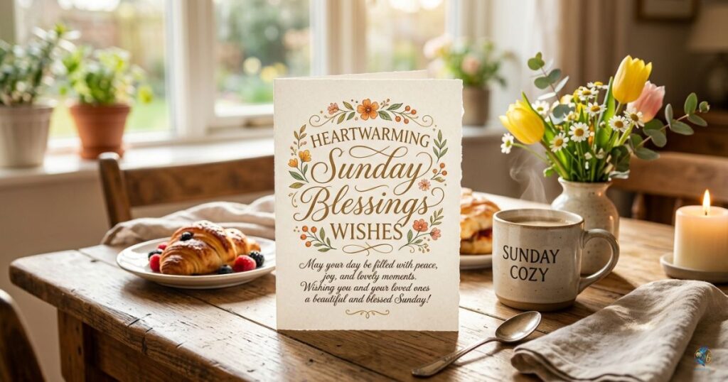 Heartwarming Sunday Blessings Wishes