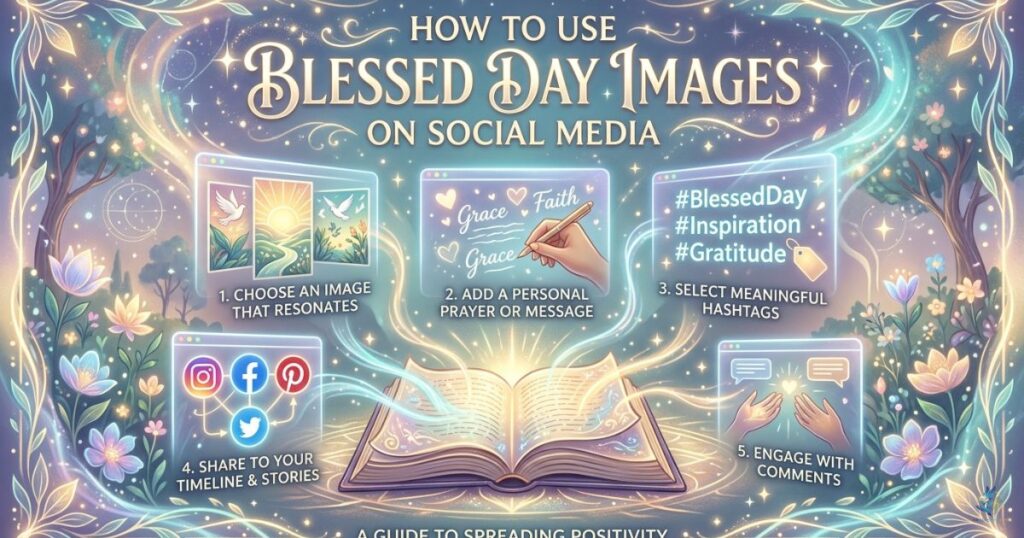 How to Use Blessed Day Images on Social Media