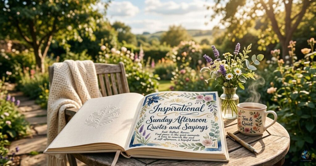 Inspirational Sunday Afternoon Quotes and Sayings