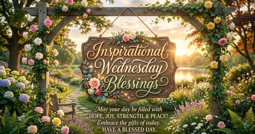Inspirational Wednesday Blessings
