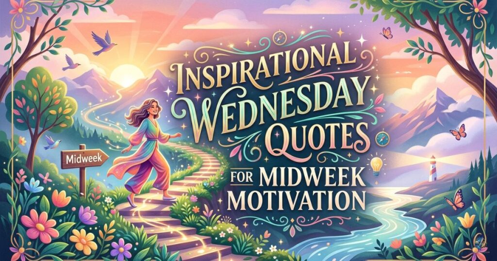 Inspirational Wednesday Quotes for Midweek Motivation