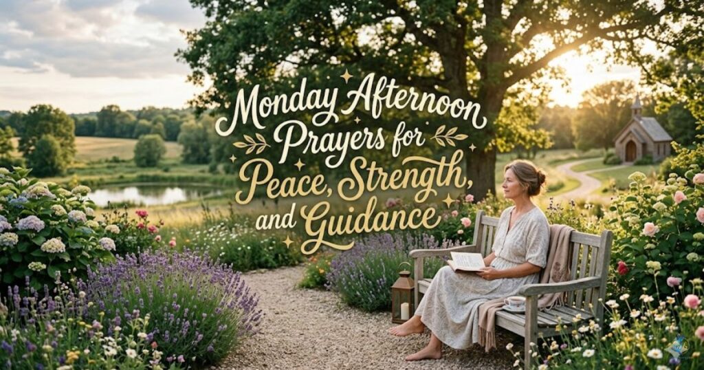 Monday Afternoon Prayers for Peace, Strength, and Guidance