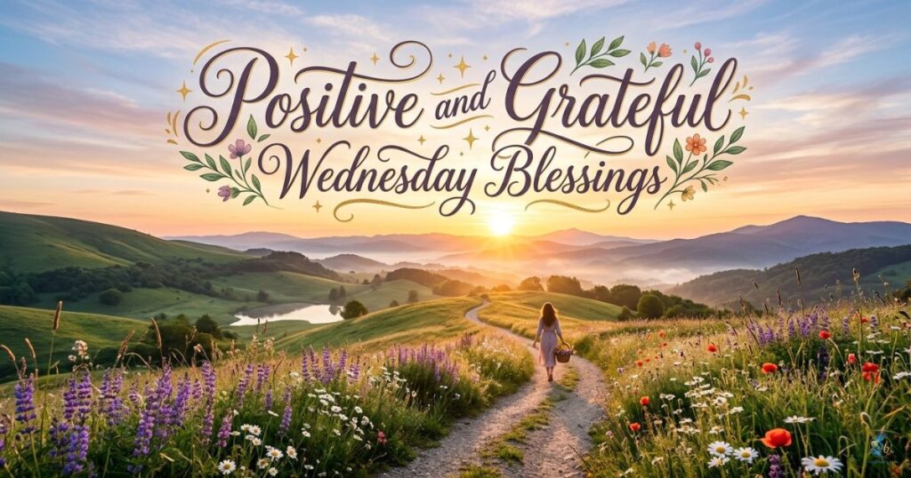 Positive and Grateful Wednesday Blessings