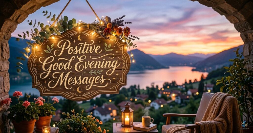 Positive Good Evening Messages