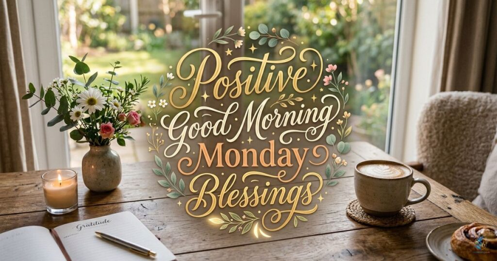 Positive Good Morning Monday Blessings