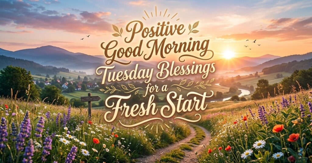 Positive Good Morning Tuesday Blessings for a Fresh Start