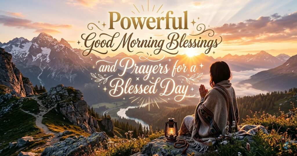 Powerful Good Morning Blessings and Prayers for a Blessed Day
