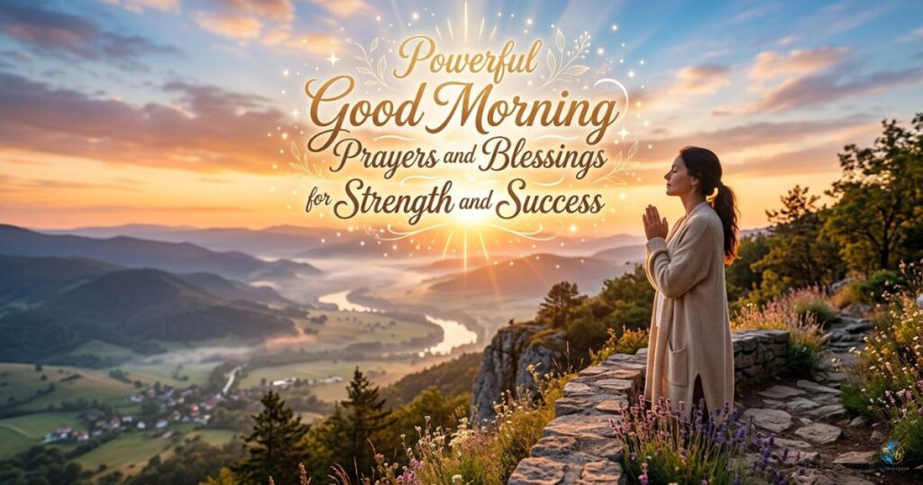 Powerful Good Morning Prayers and Blessings for Strength and Success