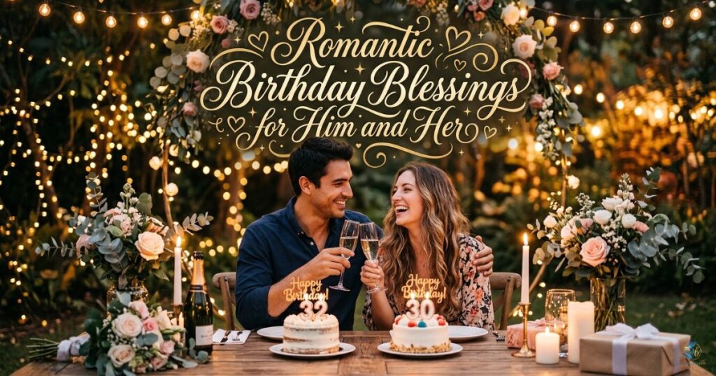 Romantic Birthday Blessings for Him and Her