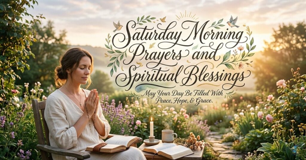 Saturday Morning Prayers and Spiritual Blessings