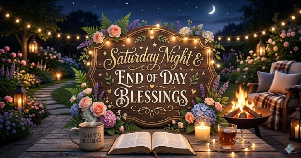 Saturday Night & End of Day Blessings
