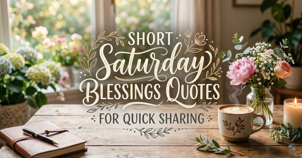 Short Saturday Blessings Quotes for Quick Sharing