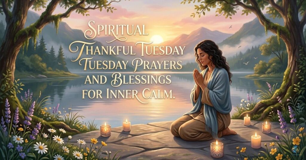 Spiritual Thankful Tuesday Prayers and Blessings for Inner Calm