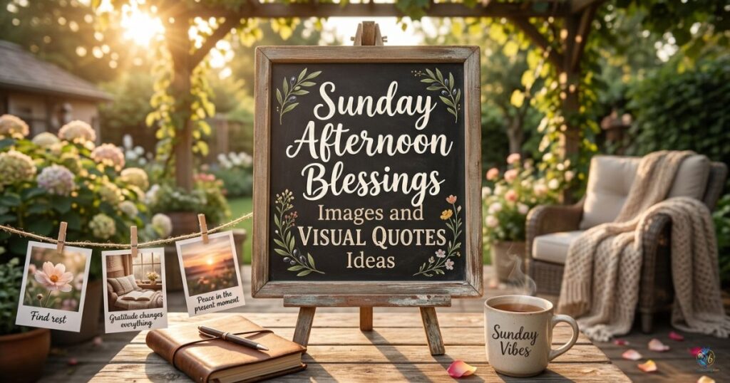 Sunday Afternoon Blessings Images and Visual Quotes Ideas