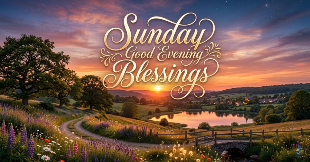 Sunday Good Evening Blessings