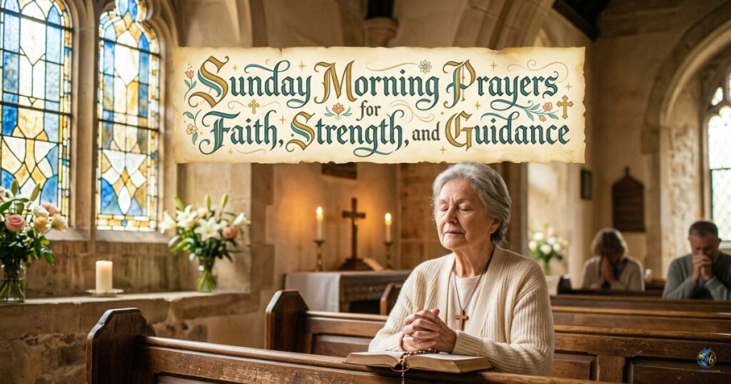 Sunday Morning Prayers for Faith, Strength, and Guidance