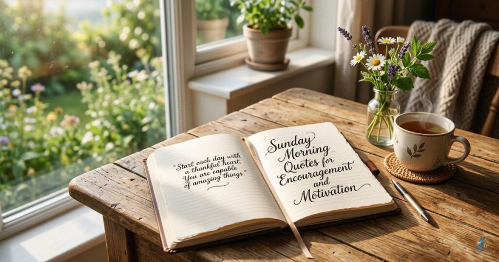 Sunday Morning Quotes for Encouragement and Motivation