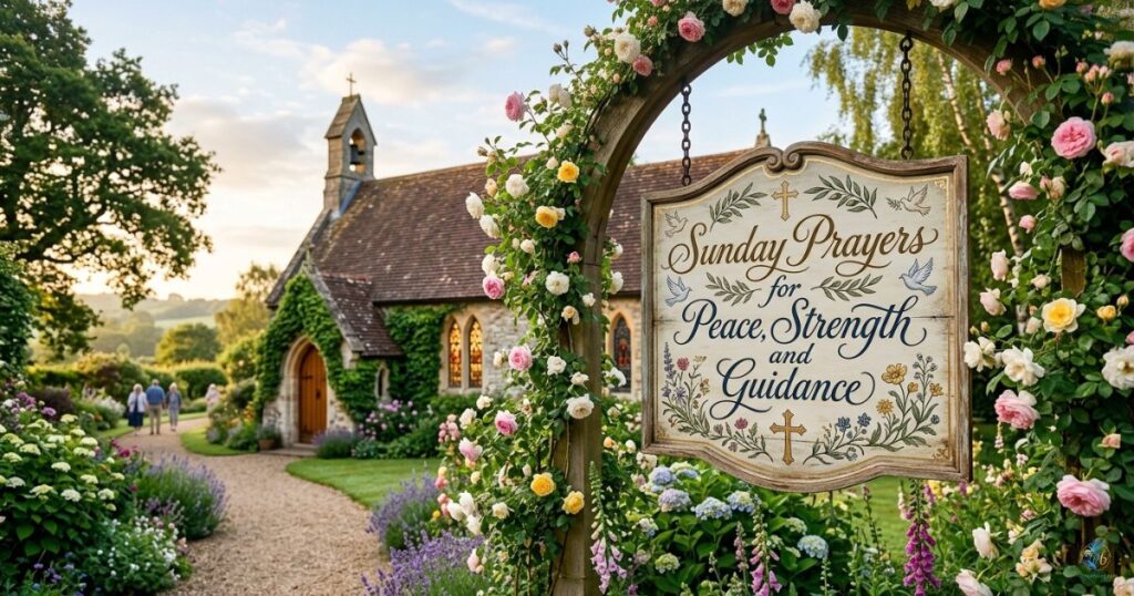 Sunday Prayers for Peace, Strength and Guidance