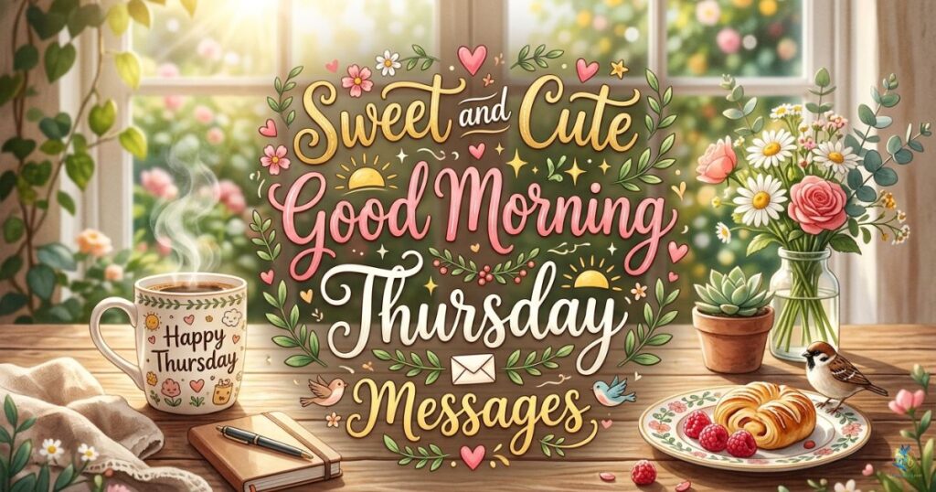Sweet and Cute Good Morning Thursday Messages